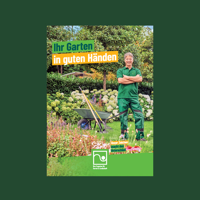 Broschüre Ihr Garten in guten Händen als E-Paper und als Download