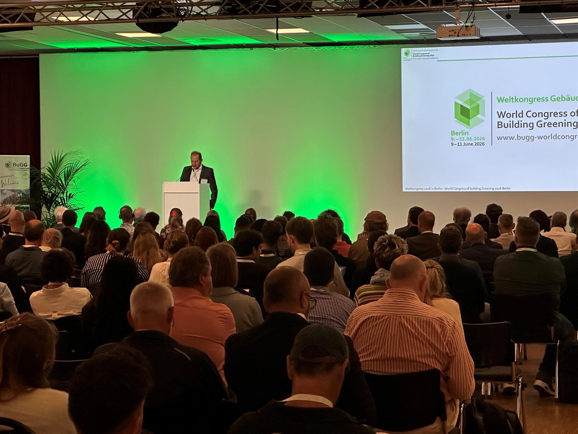 Weltkongress Gebäudegrün 2026: Grüne Gebäude als Schlüssel für die Stadt von morgen